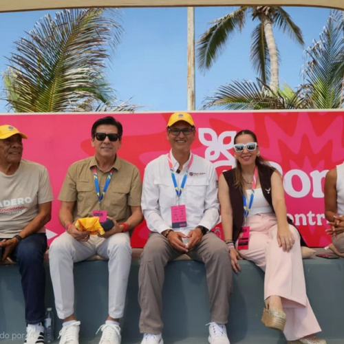 Alcalde Erasmo González da el banderazo al tour continental de vóley playa NORCECA 2026 en Miramar