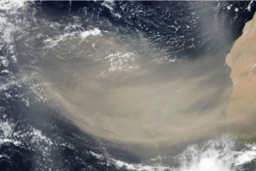 Polvo del Sahara prolonga clima caluroso con cielos nublados y mínimas precipitaciones