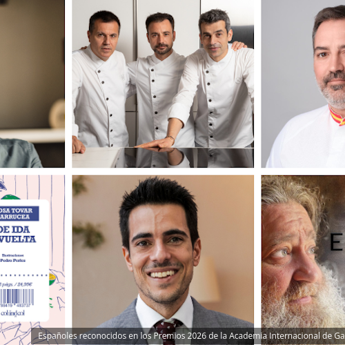 Profesionales españoles destacados en la ceremonia anual de la Academia Internacional de Gastronomía