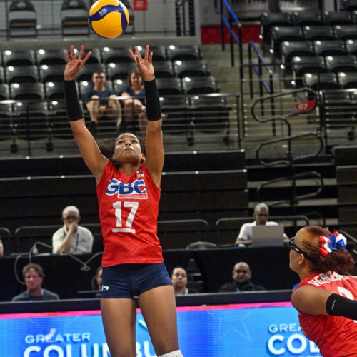 Selección femenina U-21 de RD vence a Belice en su debut en la Copa Panamericana de voleibol