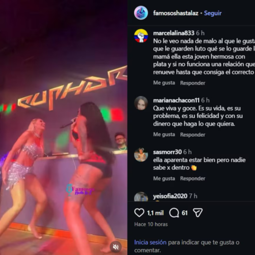 Andrea Valdiri la rompe en República Dominicana con baile y brillo tras anunciar su ruptura amorosa