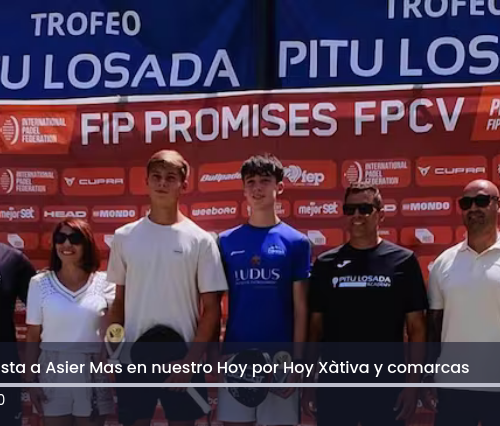 Joven promesa del pádel se corona en torneo internacional y sueña con representar a su comunidad