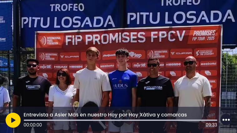 Joven promesa del pádel se corona en torneo internacional y sueña con representar a su comunidad
