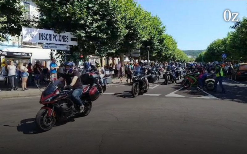 Evento motociclista en España reúne a cientos de participantes este fin de semana