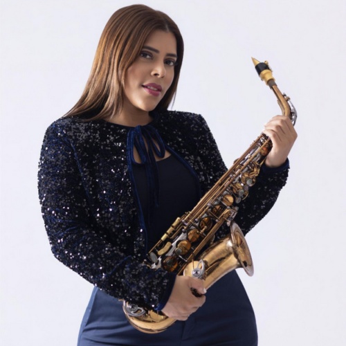 Nayade Macea, la primera dominicana en el Festival MedeSax de Colombia