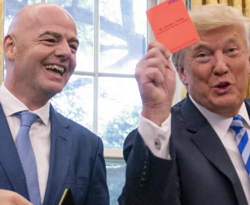 Trump buscaría colocar al presidente de la FIFA, Gianni Infantino, como nuevo secretario general de la ONU
