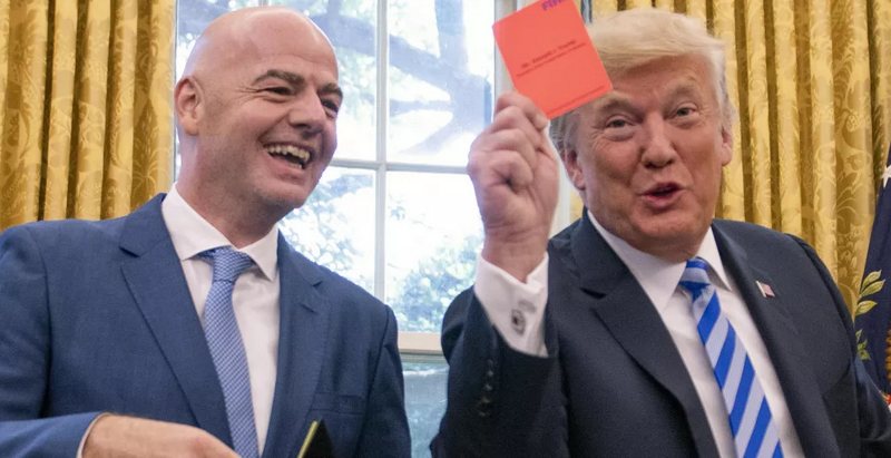 Trump buscaría colocar al presidente de la FIFA, Gianni Infantino, como nuevo secretario general de la ONU