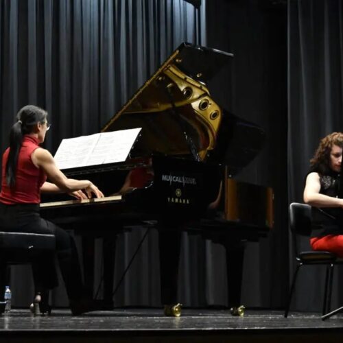 Dúo de piano y acordeón cautiva en el XXXII Festival Internacional de Música de La Mancha como una de las sorpresas del evento