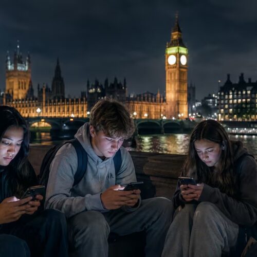 Adolescentes en Reino Unido tendrán toque de queda en redes sociales por la noche