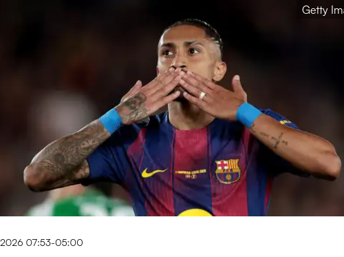 Raphinha se suma al Barcelona en Inglaterra tras su recuperación mundialista