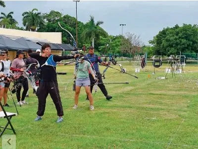 Selección mexicana de tiro con arco se prepara en Yucatán rumbo a los Centroamericanos