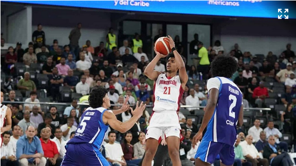 Selección de baloncesto de RD arrolla a Nicaragua y asegura su pase a segunda ronda del Premundial