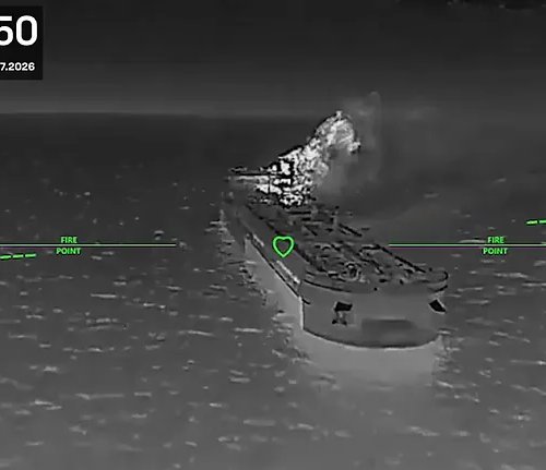 Ucrania golpea a 21 buques de la flota rusa que evade sanciones en el mar de Azov