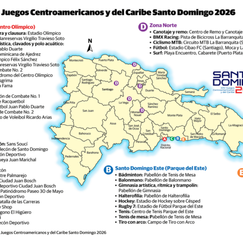 RD apunta a 140 medallas y a mantener el quinto lugar en los Juegos Centroamericanos y del Caribe Santo Domingo 2026