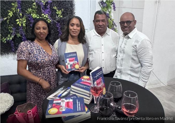Periodista dominicano Francisco Tavárez lanza en Madrid su obra La conjura haitiana y la maldición dominicana