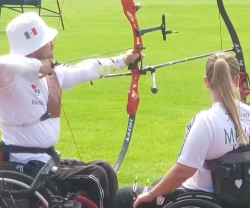 Samuel Molina, arquero de Michoacán, compite en la Copa del Mundo de Tiro con Arco en Madrid