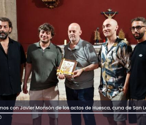 Arrancan las actividades preparatorias del VI Encuentro Internacional del Santo Cáliz y San Lorenzo en Huesca