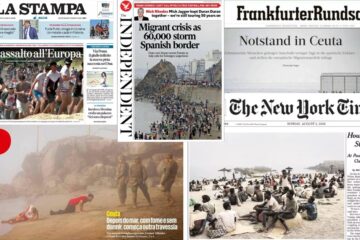 Medios globales analizan la crisis migratoria en Ceuta como un desafío para la Unión Europea y las relaciones diplomáticas entre España y Marruecos