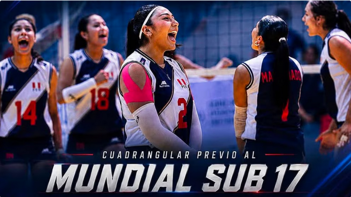 Perú vs República Dominicana EN VIVO: horario y canal para ver la Copa Federación Sub 17 de Vóley 2026