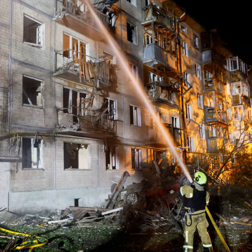 Kiev sufre un devastador ataque con misiles balísticos rusos que deja al menos 9 fallecidos y 30 heridos