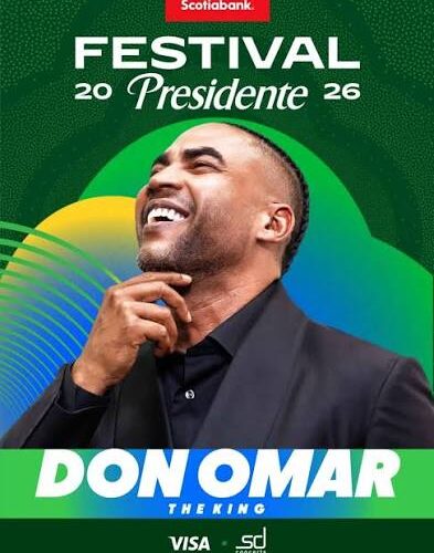 Don Omar, Beéle, Dalvin La Melodía y Milly Quezada encabezan el Festival Presidente 2026