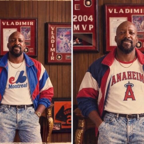 Vladimir Guerrero se une a la tendencia de fotos con IA al estilo de los años 80