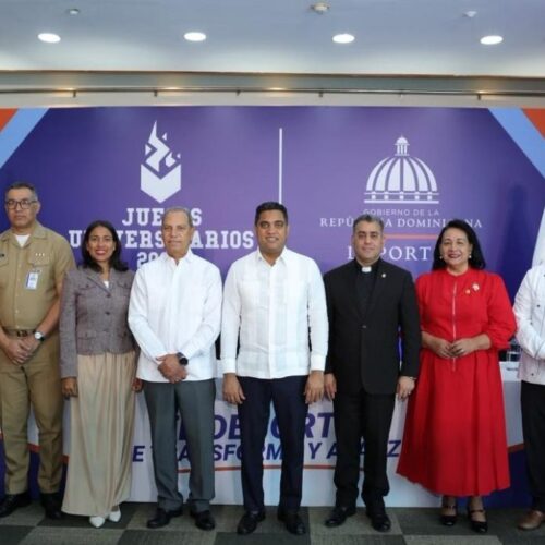 Luis Abinader y Kelvin Cruz encabezarán la apertura de los Juegos Universitarios 2026