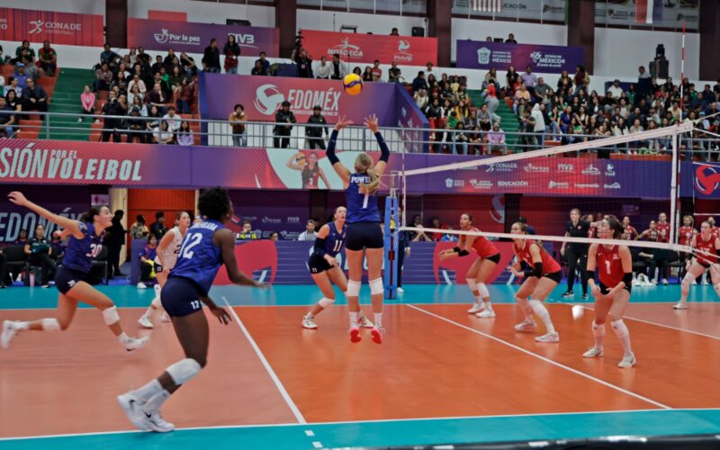 México aplasta a República Dominicana en el arranque del torneo NORCECA Women’s Final Six