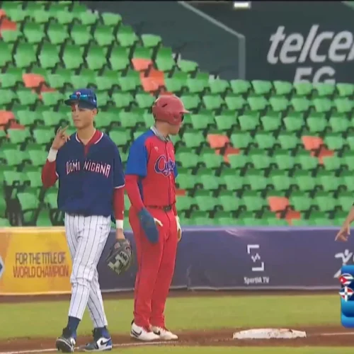 ¡Debut con todo! Dominicana aplasta a Cuba 14-4 en el Mundial Sub-15