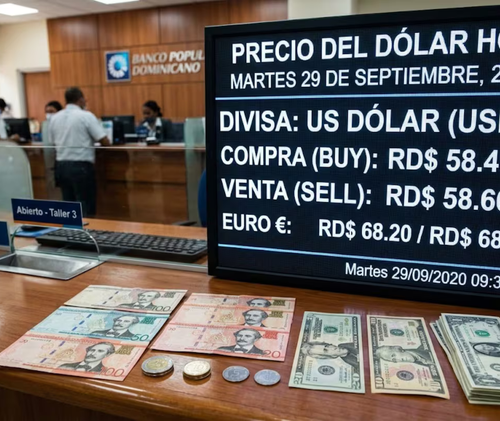 Dólar en República Dominicana: así se cotiza la moneda estadounidense este martes 29 de septiembre