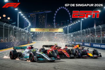 ¡No te pierdas la F1! Así podrás seguir el GP de Singapur 2026 en vivo