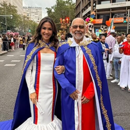 Mariasela Álvarez representa a la República Dominicana como Reina Momo en Madrid